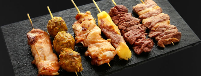 menus brochettes